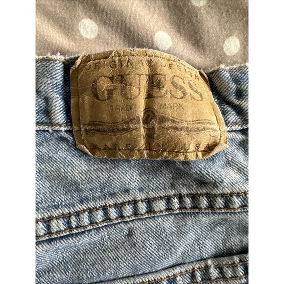 Vintage Guess Jeans Shorts Denim Women’s Size 2 George’s Marciano Button Fly - Picture 11 of 16